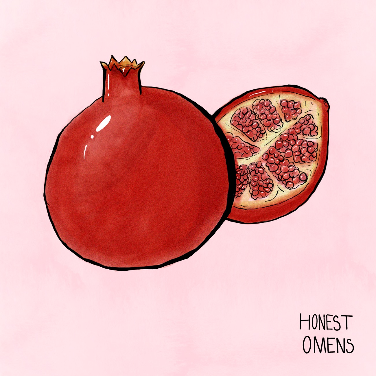 persephone pomegranate painting